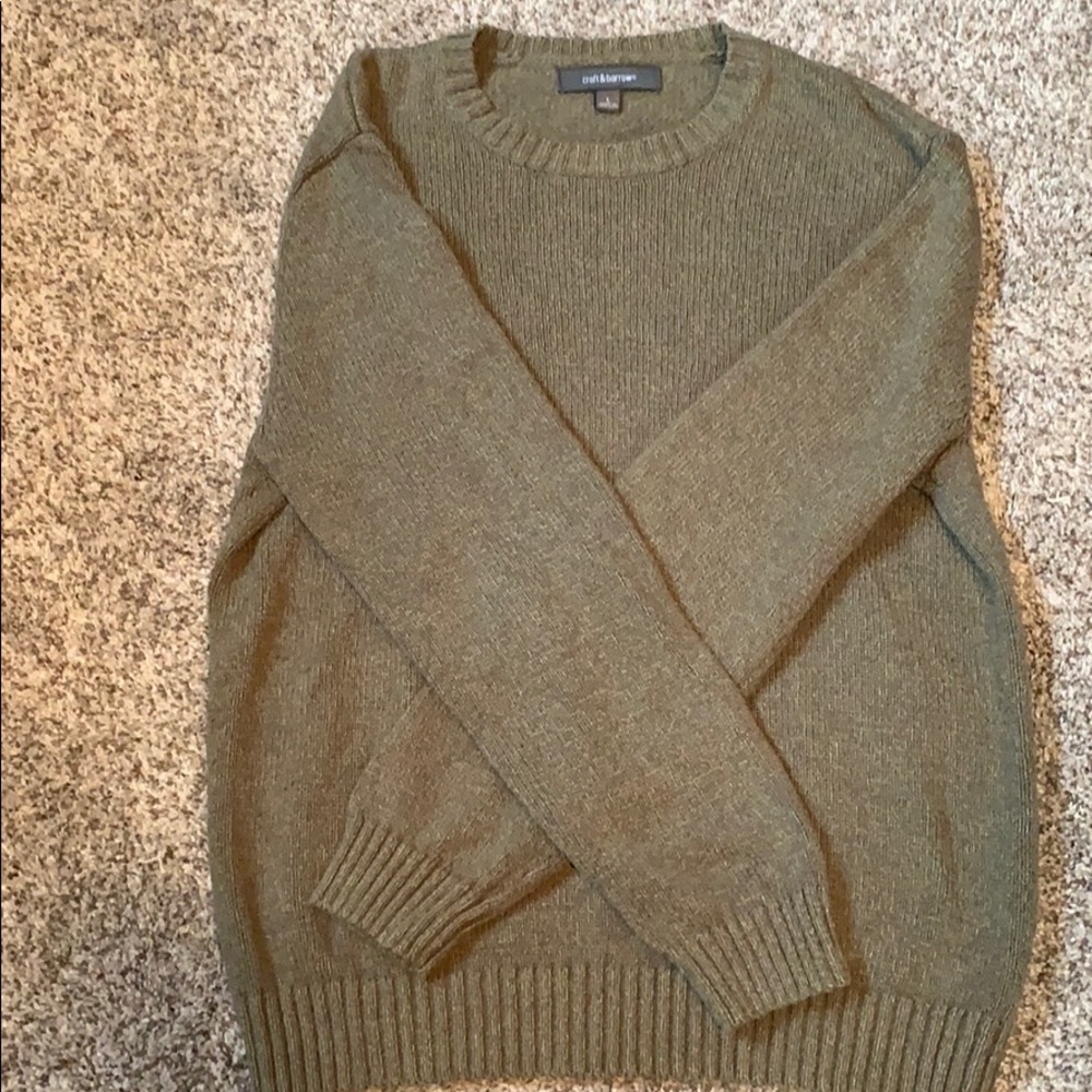Croft & Barrow Green Sweater